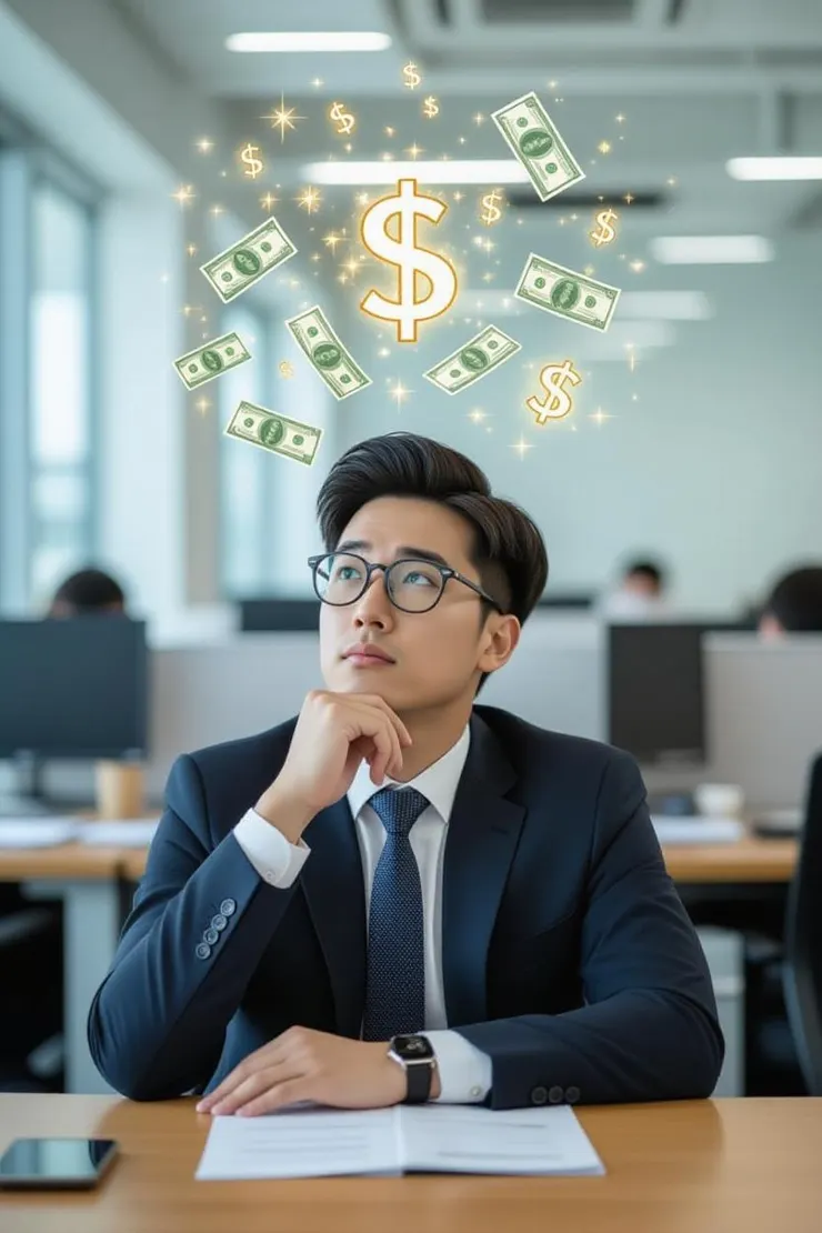 一夜致富的幻想,常常跟現實的疲憊形成強烈對比。