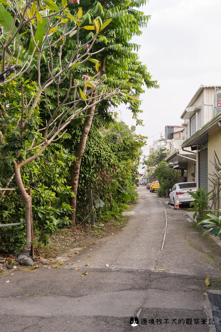 狹窄的巷子曾經是糖鐵走的路