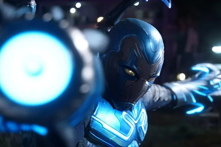 《藍甲蟲》電影劇照。