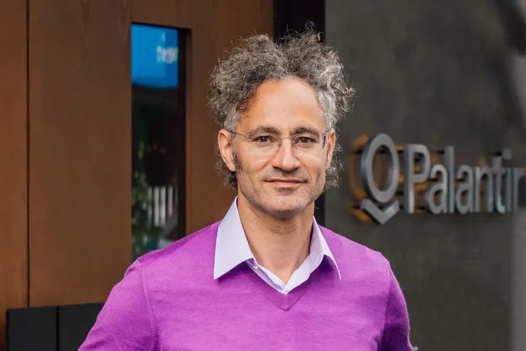 Palantir 的執行長 Alex Karp。