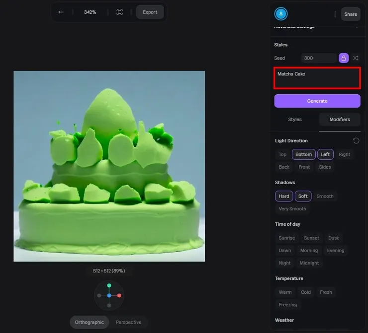 在欄位中加上了Matcha關鍵字，就變成這樣了😅