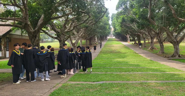 文理大道(李建崑攝影)