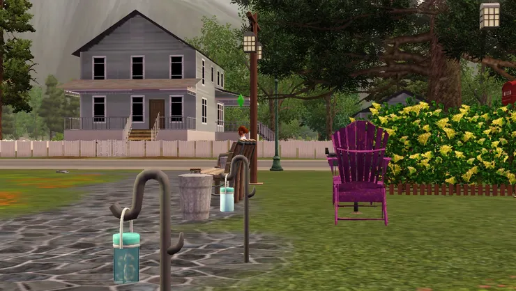 公園裏有不同款式的街燈，不但配合環境，還有不同亮度，帶來各種的氣氛。