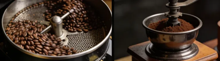 我把咖啡豆的烘焙程度當作多巴胺地標。與其去記產區，不如看看你現在需要哪種情緒修復