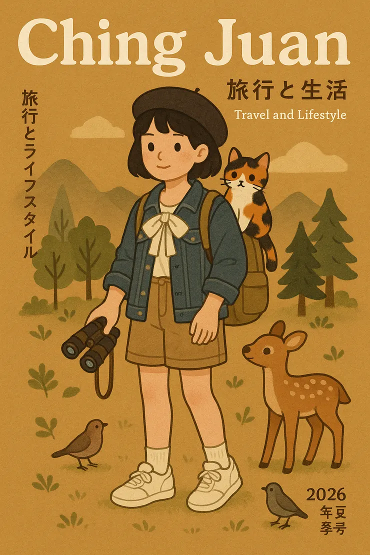 帶著小鹿與貓旅行