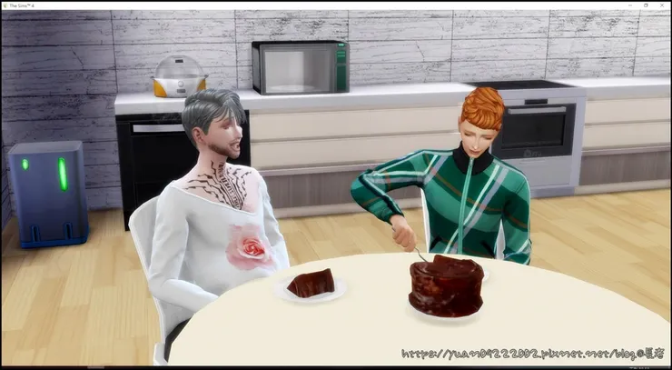 卡：大叔打擾了哈！榴：……