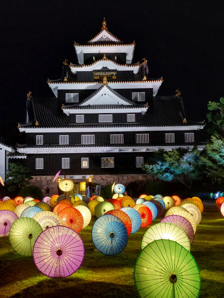 烏城燈源鄉-岡山城