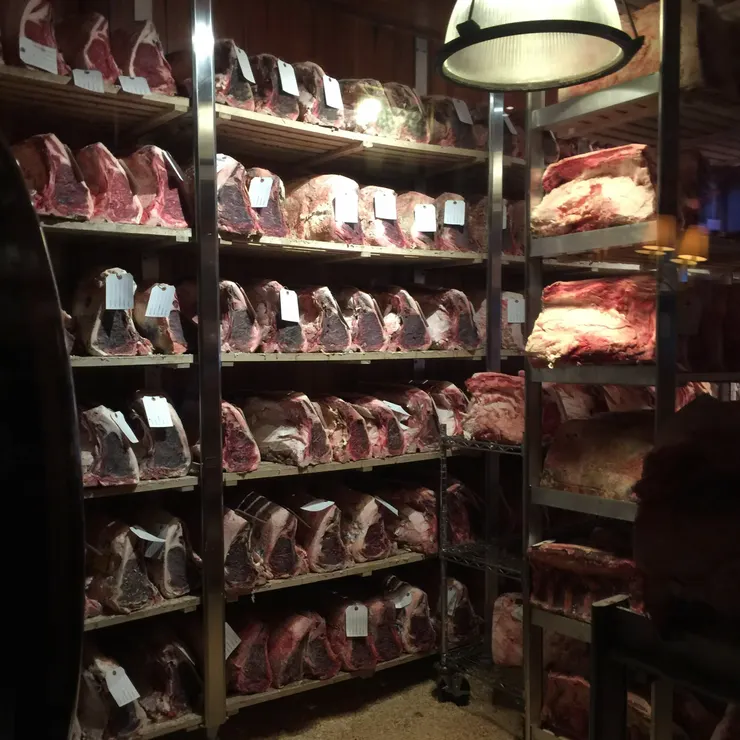 壯觀的乾式熟成室