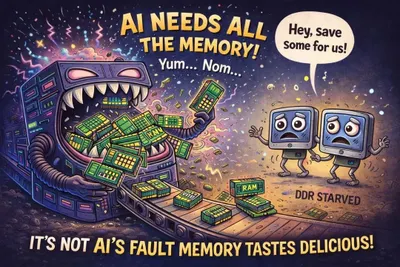   地球記憶體過剩？