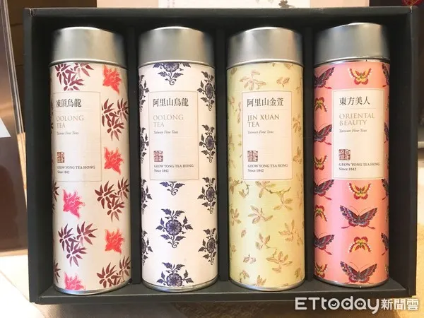 ▲▼「台灣四季禮讚」禮盒內含四種茶。（圖／記者陳建竹攝）