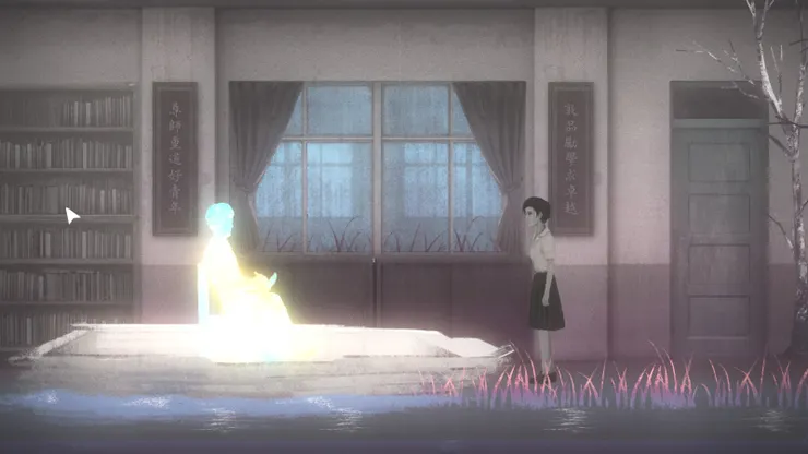 輔導室的張老師，象徵的意象是小船（對於學姊來說）。