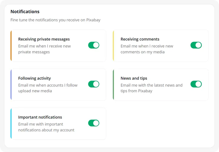 註冊後自動開啟訊息通知(Pixabay)