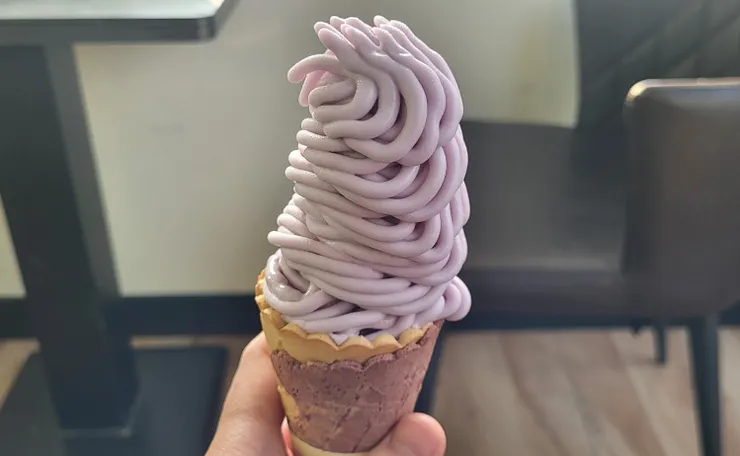 這是我覺得最特別的霜淇淋形狀