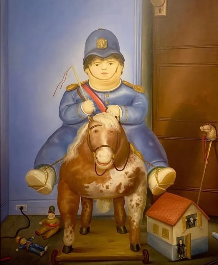 Pedrito a Caballo by Botero