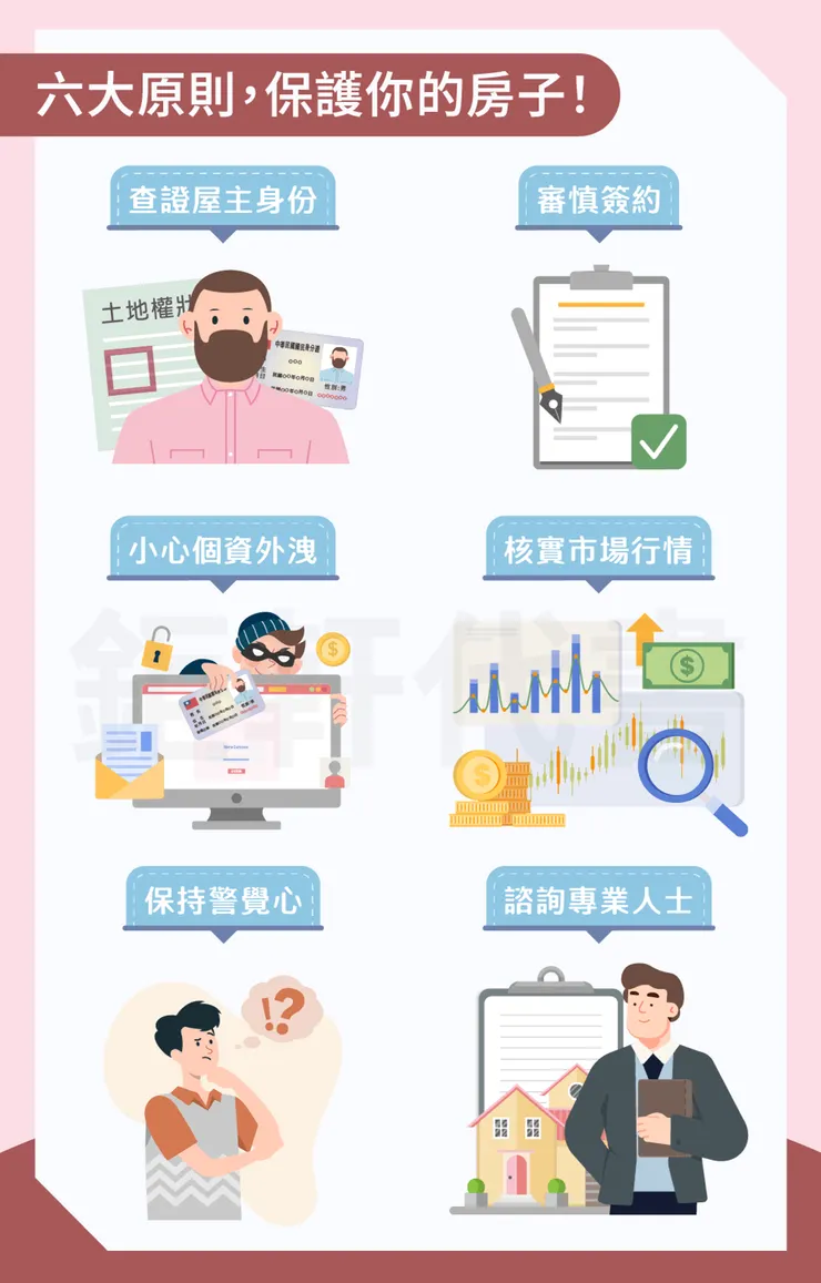 記住以下六點防範原則,就能守護好你的房產資產