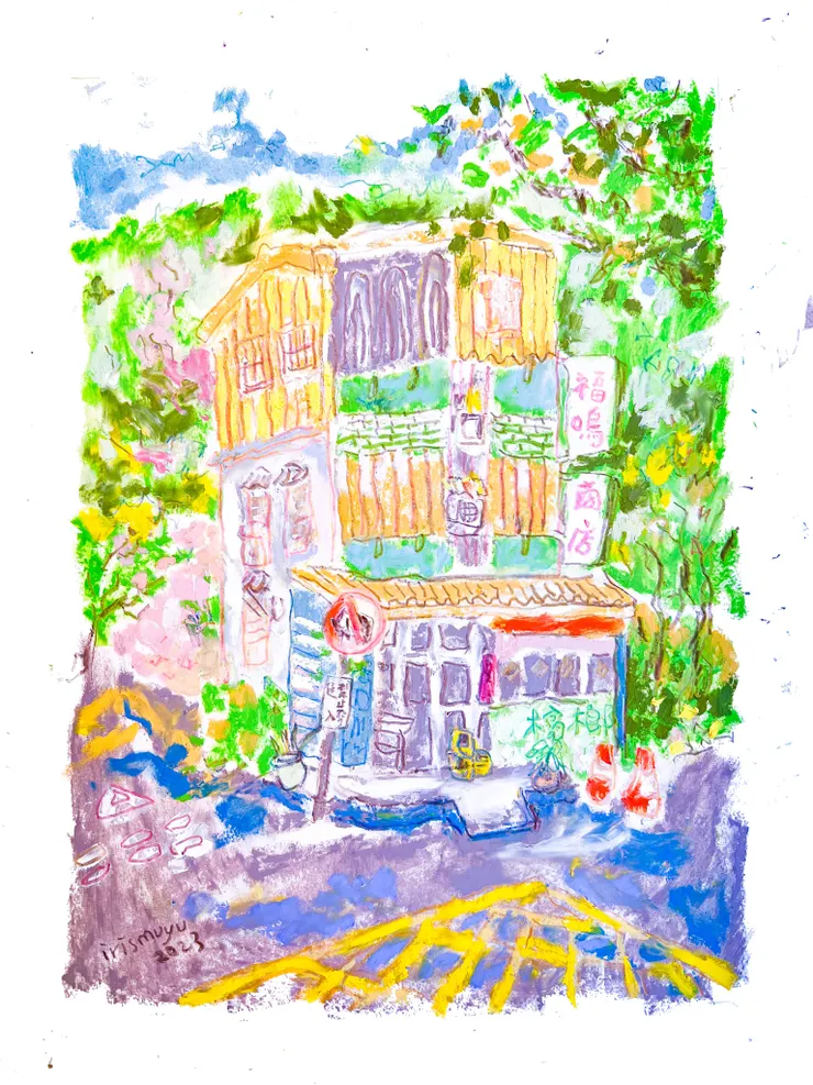 第三次重畫， 沒有感覺。有發現到問題所在。