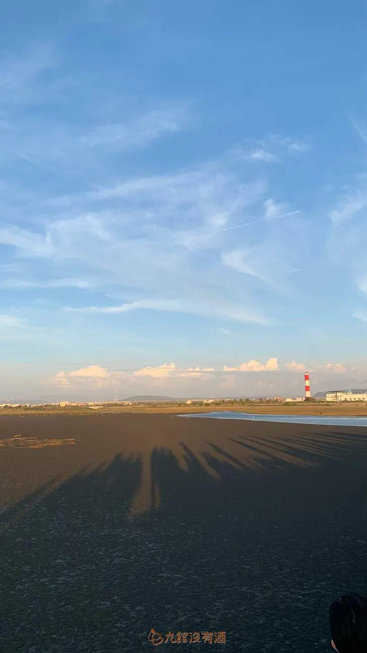 高美濕地木棧板