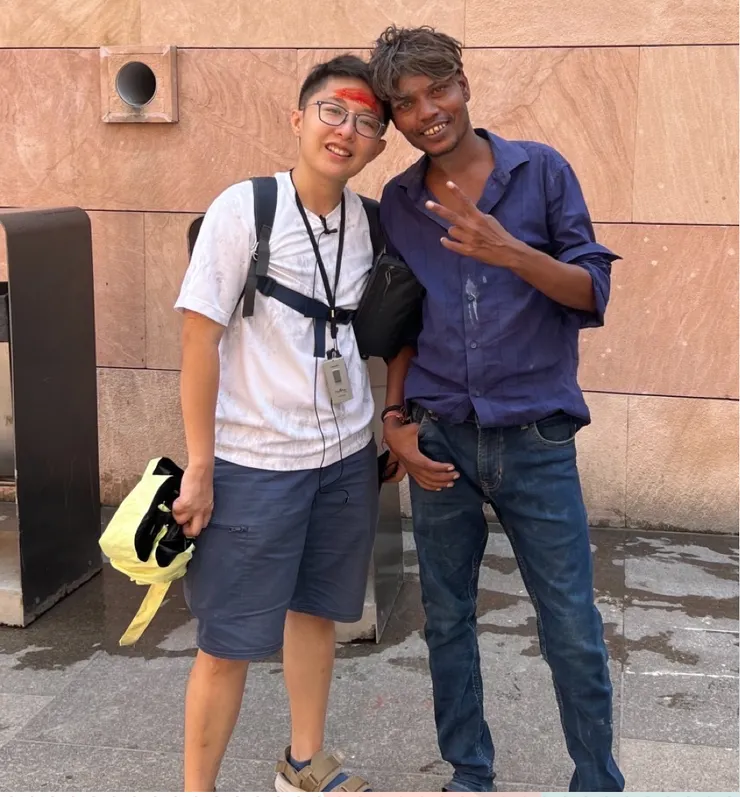 我們憑著心電感應多次在雨中、太陽中、煙霧中找到對方