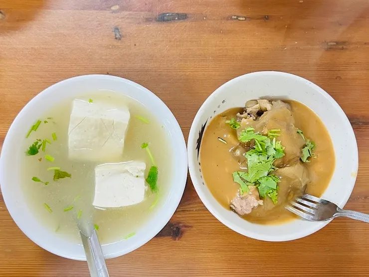 北斗肉圓、豆腐湯(圖片截圖於網路)