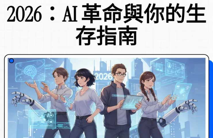 #2026 ：AI 革命 與 你的#生存指南 #The 2026 AI Revolution and Your Survival Guide #2026 全球 AI 轉型啟示錄：從「通用工具」到「意識革命」的生存地圖