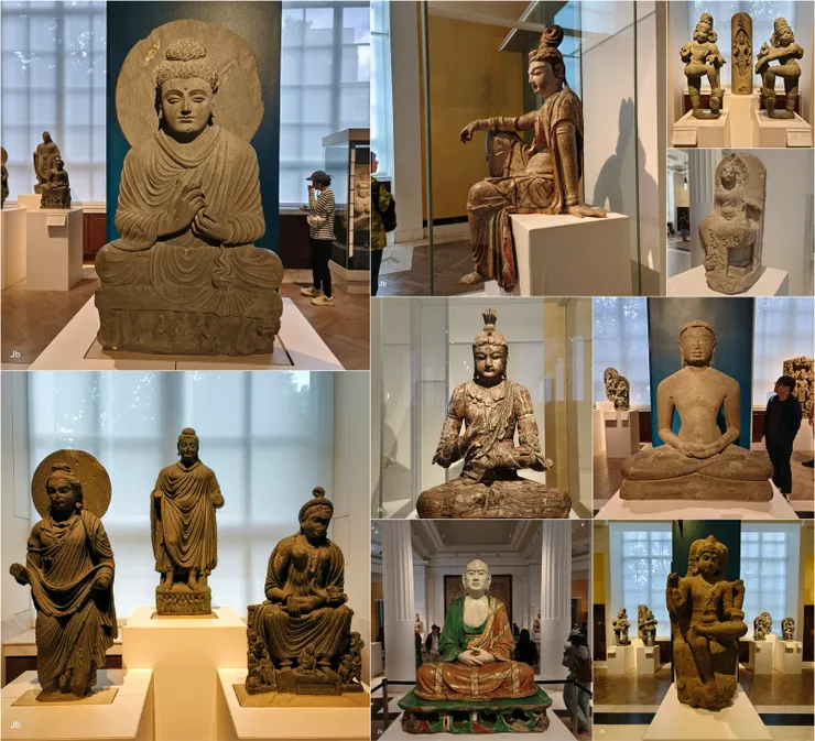 【中國與南亞展室！各式館藏。】