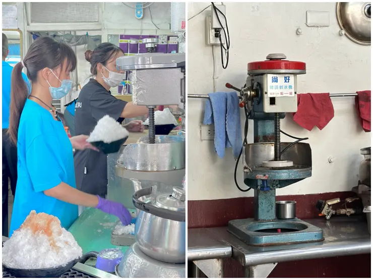 夏天最感性的畫面，就是看挫冰機裡的碎冰一層層被刨出來