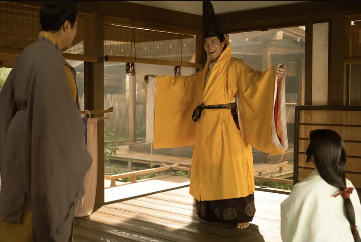 宣孝的登拜裝 (Photo Credit ：NHK)