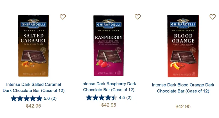 我喜歡口感豐富又不會太甜的巧克力，這邊推薦大家我最喜歡的口味~