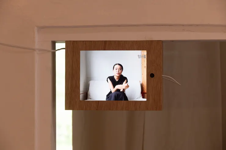 新營曬書店。李意婕與興國高中學生Open Studio 展區。攝影:吳欣穎