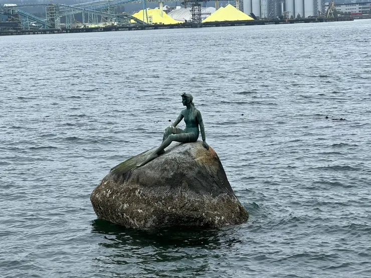 "Girl in Wetsuit" at the Stanley Park, Aug 2024