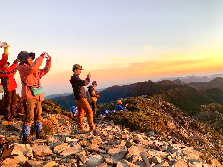 爬上北陵角的辛苦都值得了!