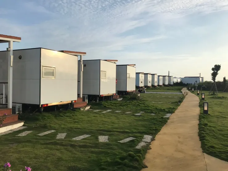 露營車營地看起來很棒