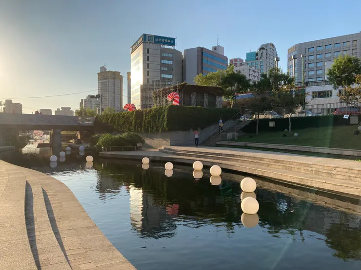 天氣超級好，柳川拍起來也很美！