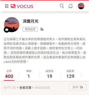 vocus｜新世代的創作平台