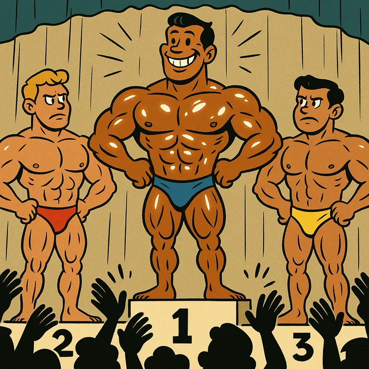 這不是瘋狂，是精準。把想像當成訓練的一部分。他的信念不是「我可能會贏」，而是「我已經在那裡了」。