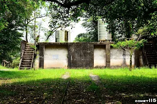 斜坡頂端的捲揚機房