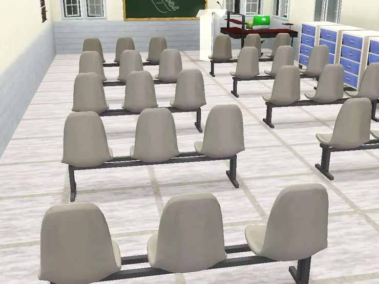 在這房間舉辦的講座都很受歡迎，常常座無虛席。