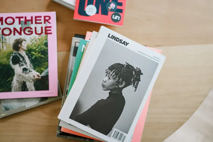 《Lindsay》是宮本裕人從一開始有自製雜誌的念頭時,一直想效仿學習的對象。Photo by Troublemakers