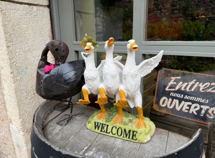 牠們跳著舞說:歡迎光臨