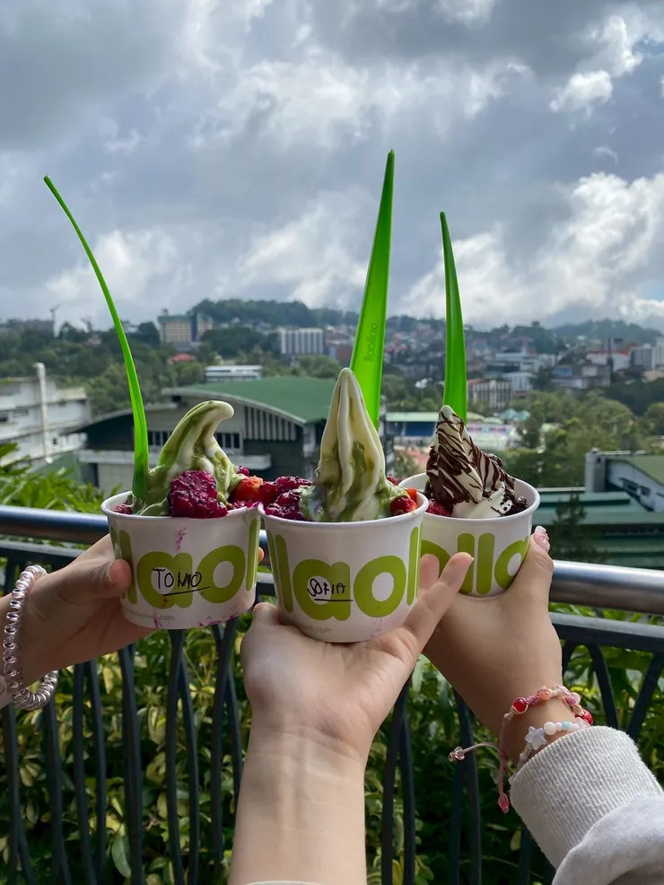 超級推的優格冰！在SM mall