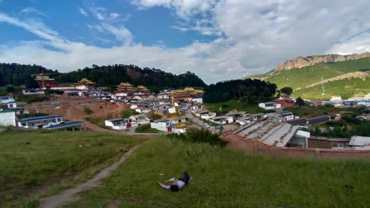 藏地的天是如此蔚藍