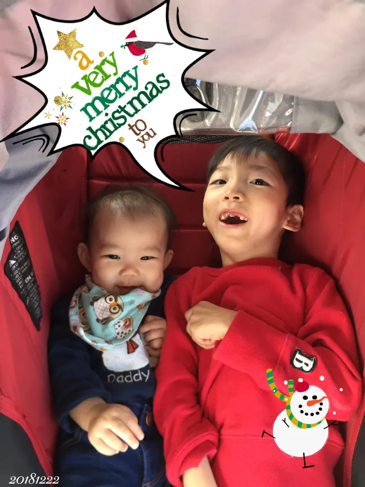 20181222 祐懿兄弟~七歲與六個月