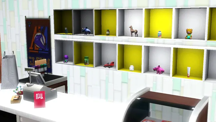 泰國的便利店收銀櫃枱後會擺放洗手盆和一些煮食設備，我也考慮過，但空間不夠。