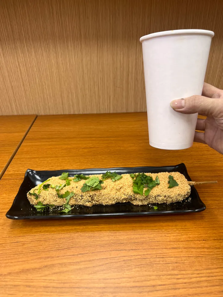 內湖737豬大郎豬血糕 $50