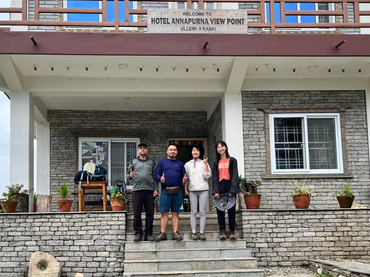 出發前的大合照