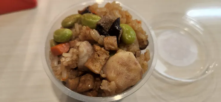 素食油飯,真的很推!
