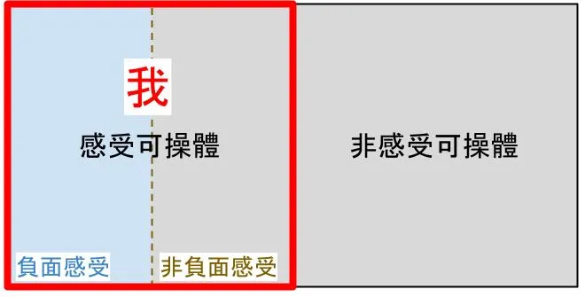 『我』⊆感受可操體