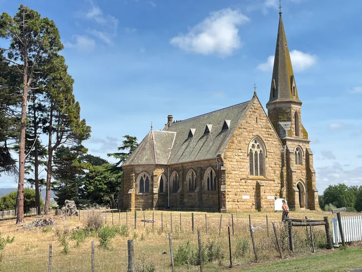 Uniting Church 聯合教會,建於1885年。