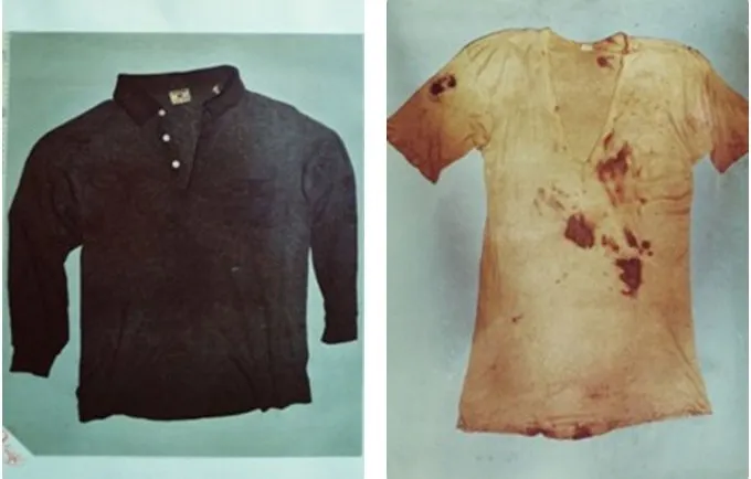 靜岡地方法院一審認定袴田先生穿著的做案文章 圖源：http://free-iwao.com/what/evidence_03/