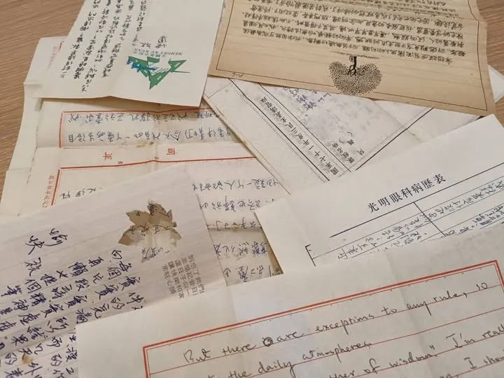 各式信箋 (作者拍攝)